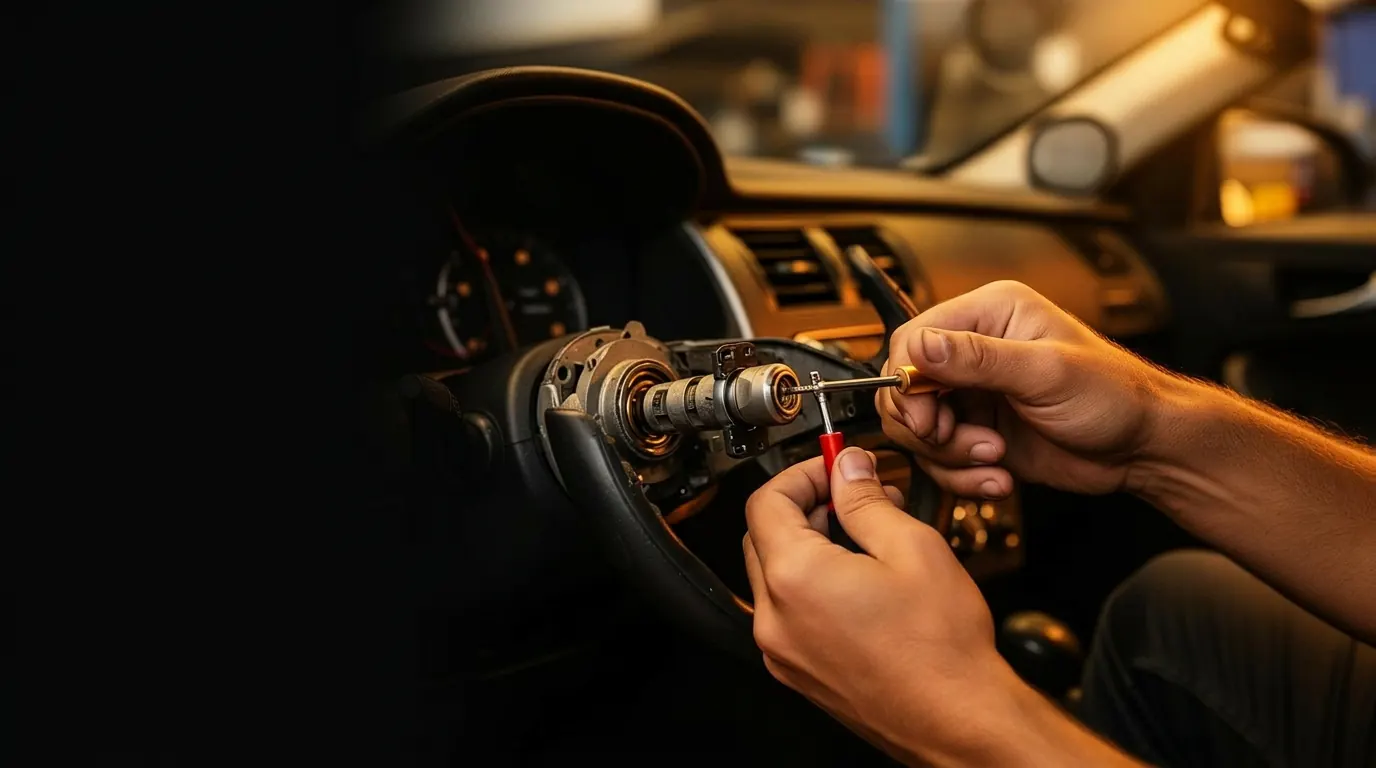 Mobile auto locksmith providing ignition repair support in Luton